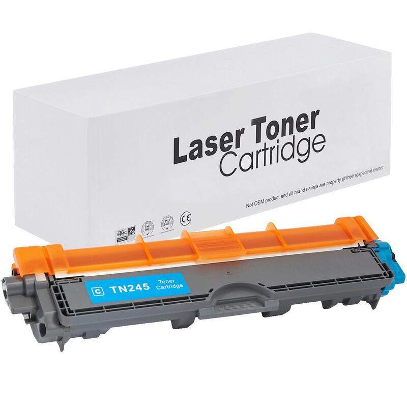 Tóner Para Brother Tn245c / Tn241c Cyan 2200 Páginas Neutral Box