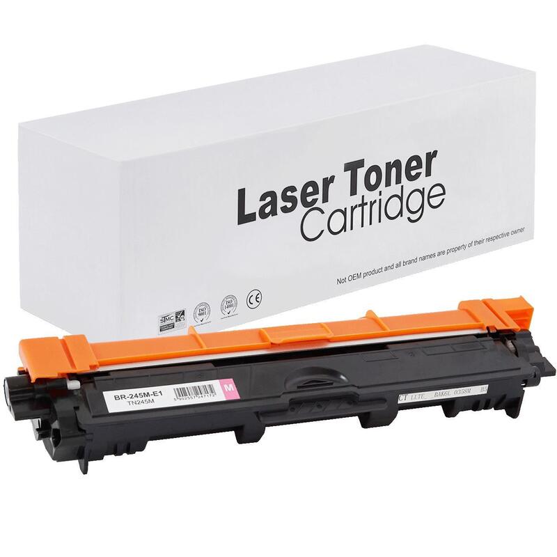 Tóner Para Brother Tn245m / Tn241m Magenta 2200 Páginas Neutral Box