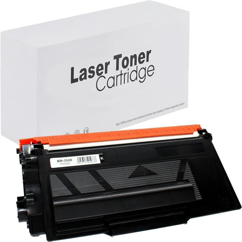 Tóner Para Brother Tn3520 Negro 20000 Páginas Neutral Box
