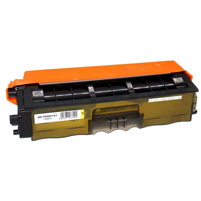 Tóner Para Brother Tn900y Amarillo 6000 Páginas