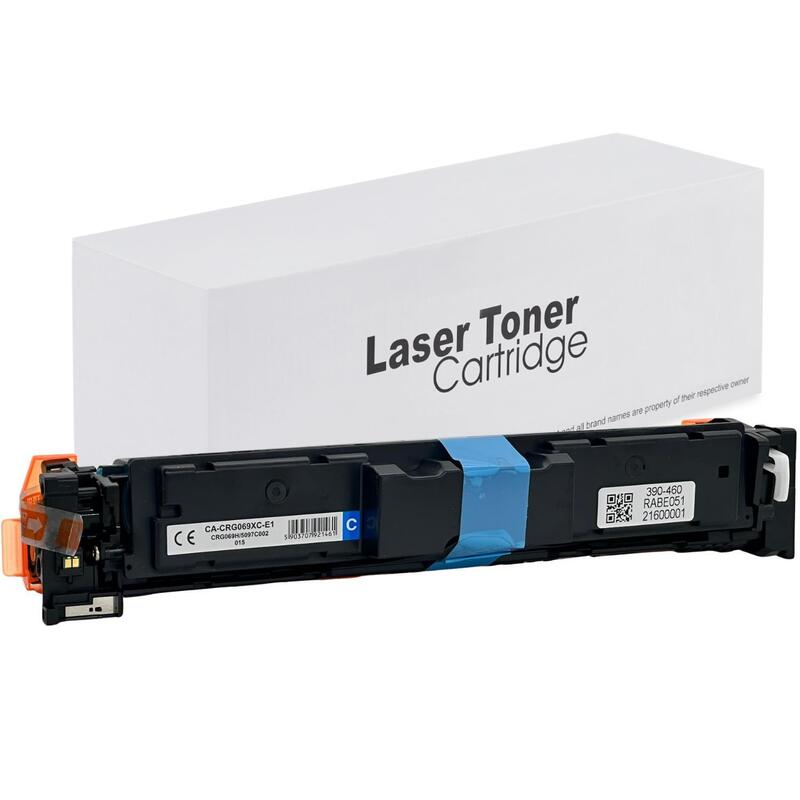 Tóner Para Canon Crg069h / 5097c002 Cyan 5500 Páginas Neutral Box