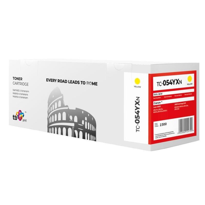 Toner Para Canon Lbp620c 054h Tc-054yxn Ye 100%