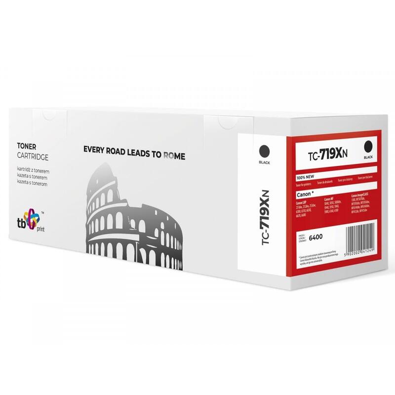 Toner Para Canon Lbp6300/6650/6670/6680 Tc-719xn 100 Nowy