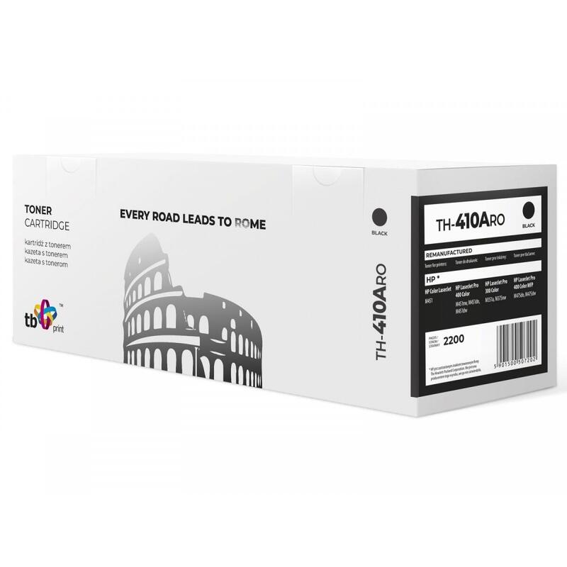 Toner Para Do Hp 305a Th-410aro Bk Rem.