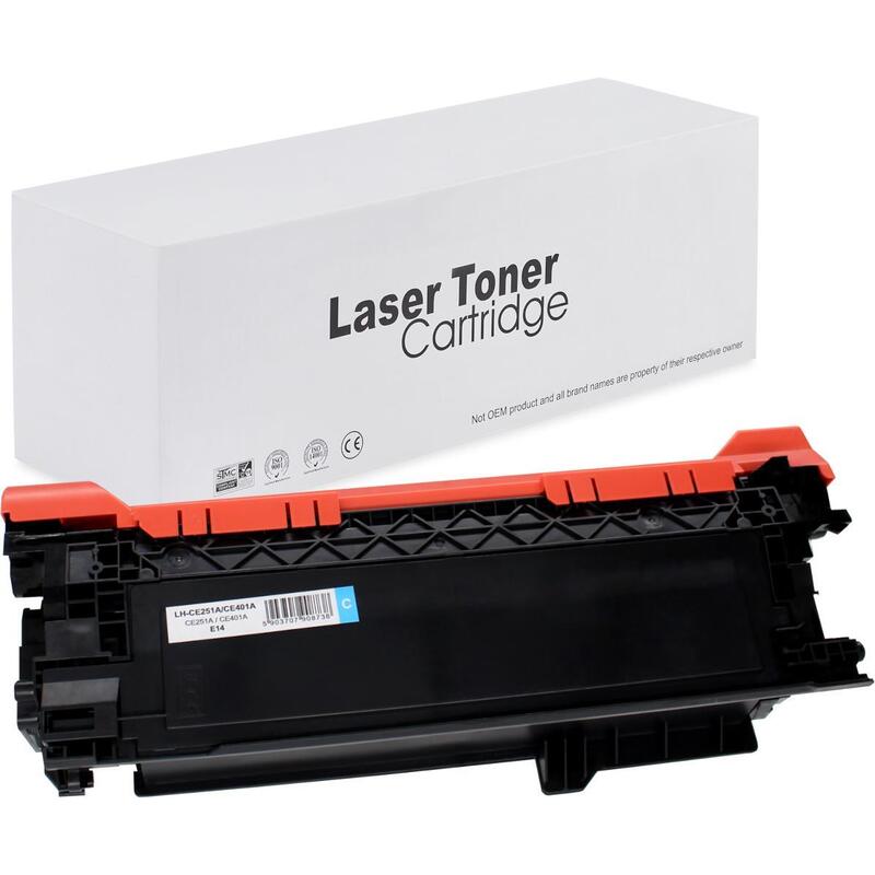 Tóner Para Hp Ce251a / Ce401a Cyan 6000 Páginas Neutral Box