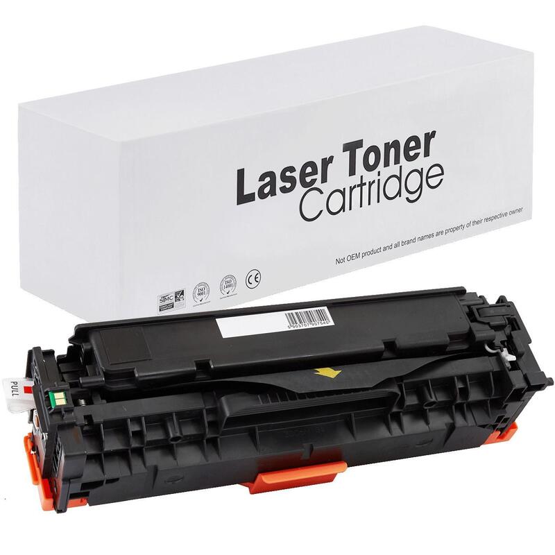 Tóner Para Hp Ce413a / Cf383a / Cc533a / Crg718 Magenta 2800 Páginas Neutral Box