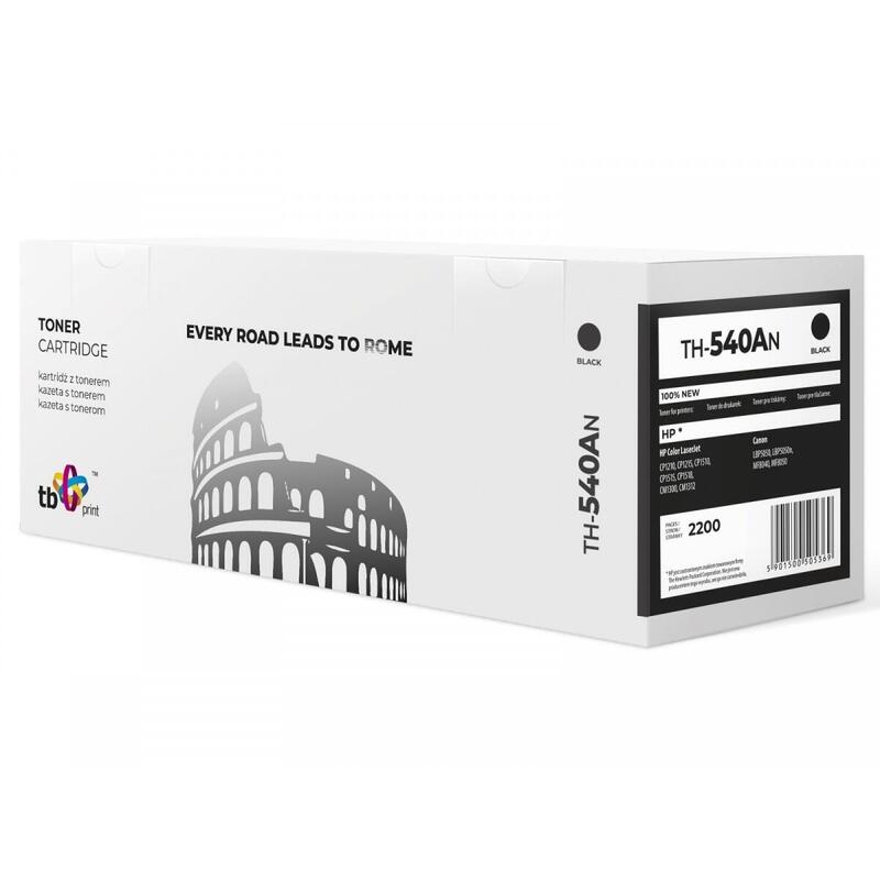 Toner Para Hp Cm1215 Th-540an Bk 100% New