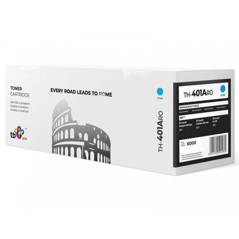 Toner Para Hp Enter 551 Th-401aro Cy Rem.