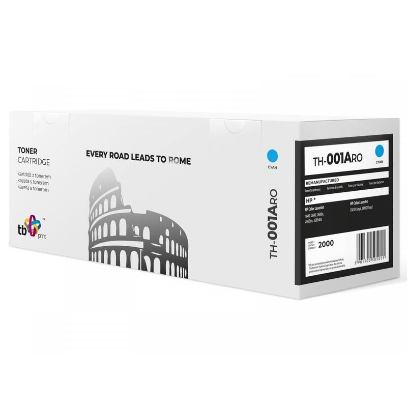 Toner Para Hp Q6001a Th-001aro Cy Rem.