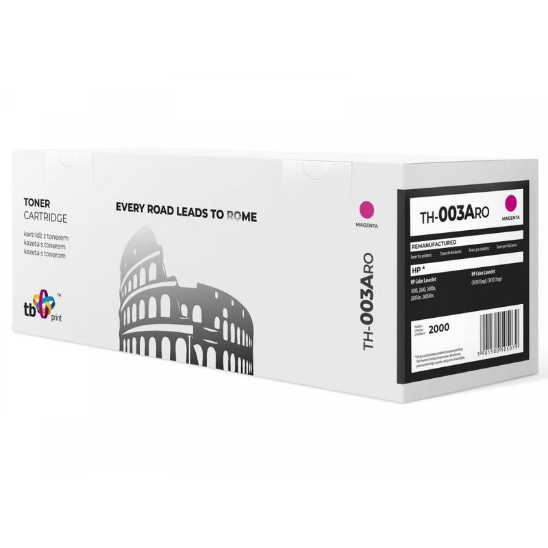 Toner Para Hp Q6003a Th-003aro Ma Rem.