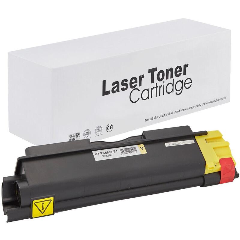 Tóner Para Kyocera Tk580y Amarillo 2800 Páginas Neutral Box