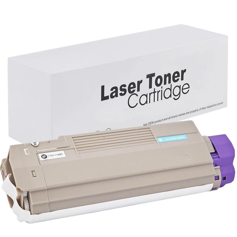 Tóner Para Oki 43324423 Cyan 5000 Páginas