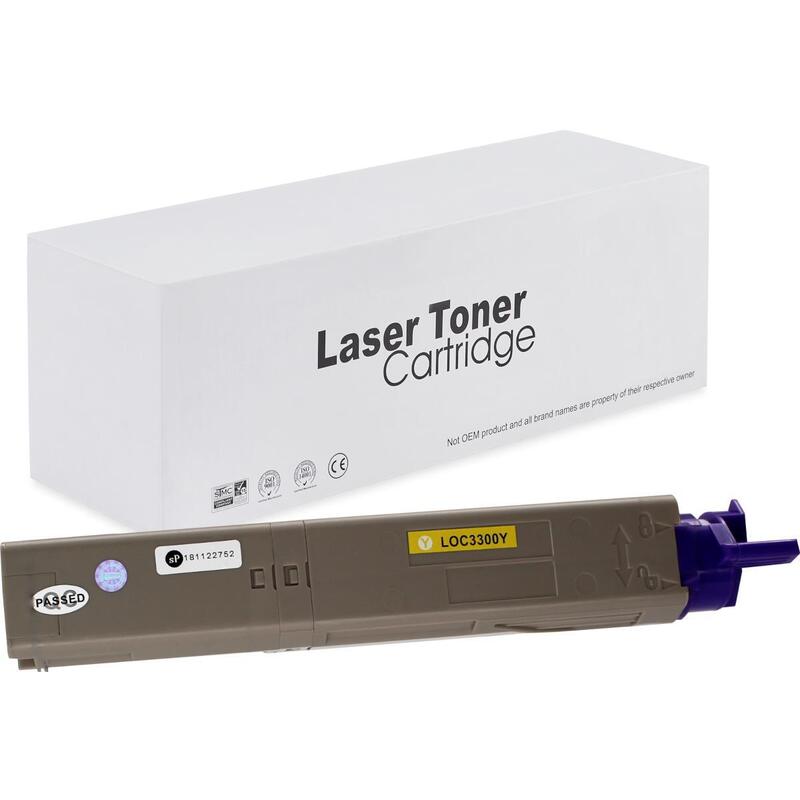 Tóner Para Oki 43459329 Amarillo 2500 Páginas