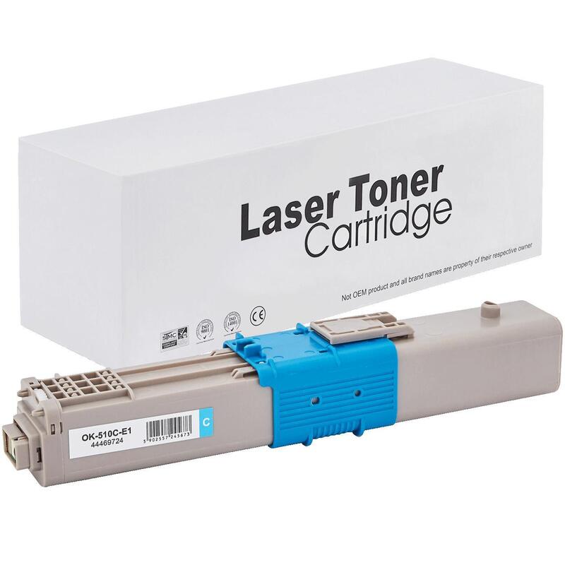 Tóner Para Oki 44469724 Cyan 5000 Páginas Neutral Box