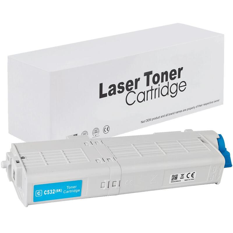 Tóner Para Oki 46490607 Cyan 6000 Páginas Neutral Box