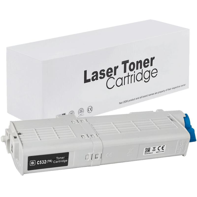 Tóner Para Oki 46490608 Negro 7000 Páginas Neutral Box