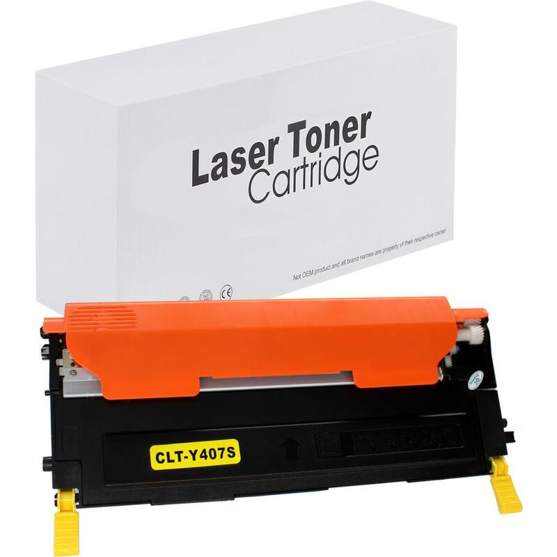Tóner Para Samsung Clt-Y4072s / Clt-Y4092s Amarillo 1000 Páginas Neutral Box