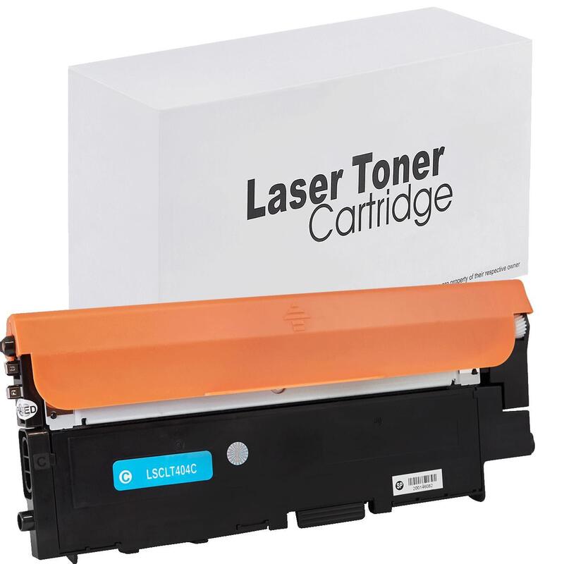 Tóner Para Samsung Cltc404s / Clt404 Cyan 1000 Páginas Neutral Box
