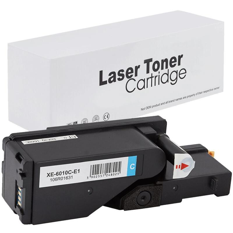 Tóner Para Xerox 106r01631 Cyan 1000 Páginas Neutral Box
