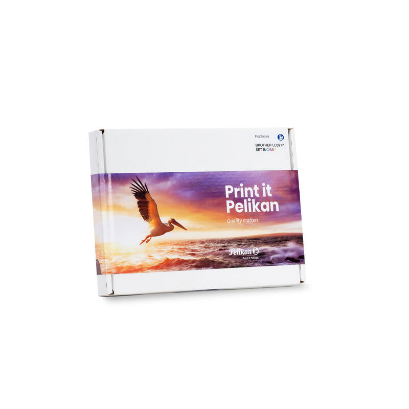 Toner Pelikan Brother Lc3217 Value Pack B C M Y