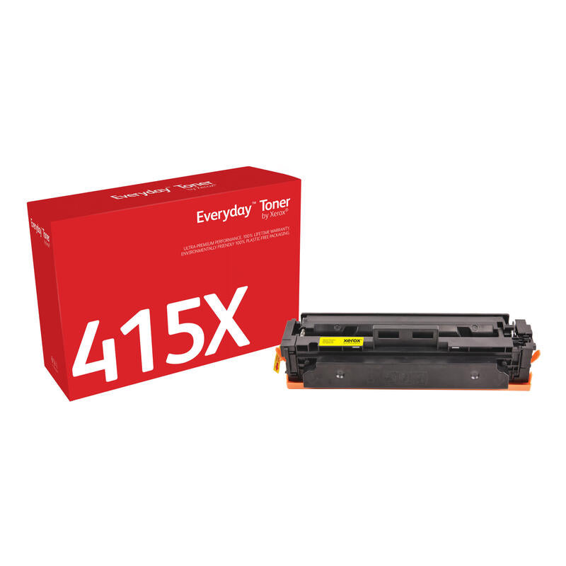 Tóner Xerox 006r04190 Compatible Con Hp W2032x Alta Capacidad 6000 Páginas Amarillo