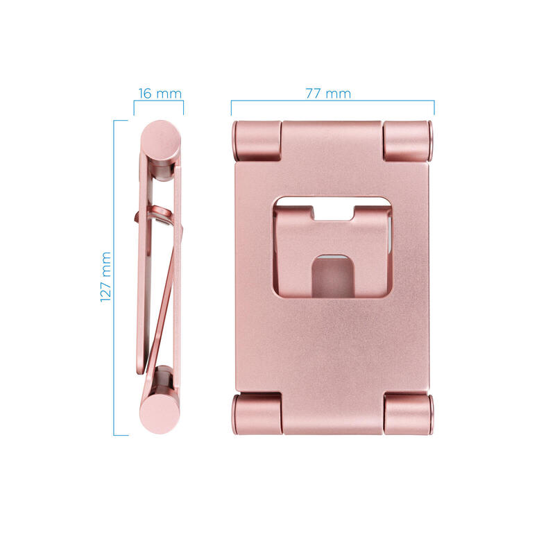 Tooq Soporte De Sobremesa Ajustable Para Smartphone/Tablet Hasta 10"