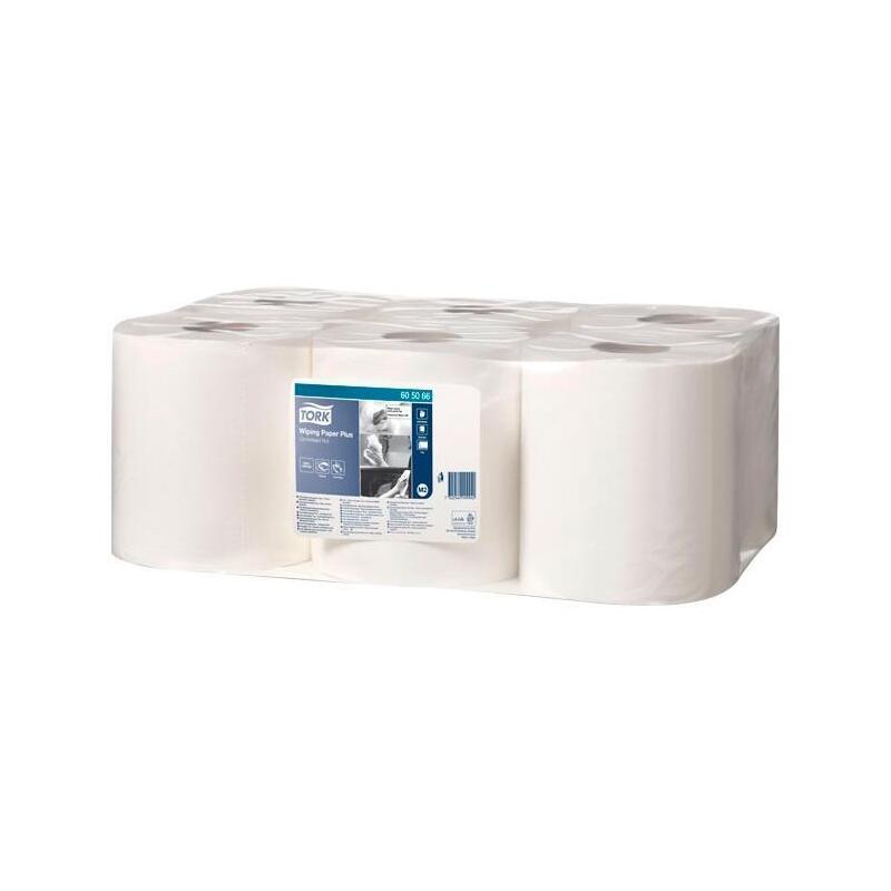 Tork Rollo Papel De Secado Extra 2 Capas 150m Blanco -Pack De 6u-