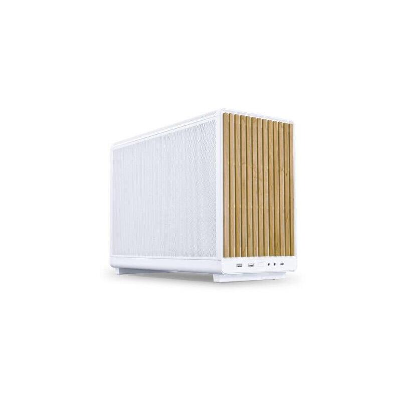 Torre M-Atx Lian Li A3 Wood Glass Version White