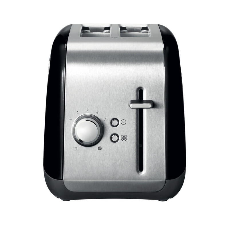Tostadora Clásica Kitchenaid 5kmt2115eob, Dos Compartimentos, Acero Inoxidable Negro