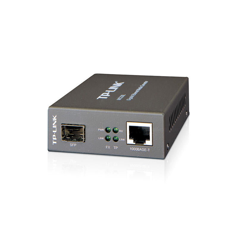 Tp-Link Mc220l Convertidor De Medios Spf Gigabit Rj45 A Fibra Sfp