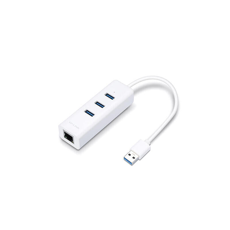 Tp-Link Ue330 Hub Usb 3.0 + Gigabit Ethernet Rj45 10/100/1000mbps