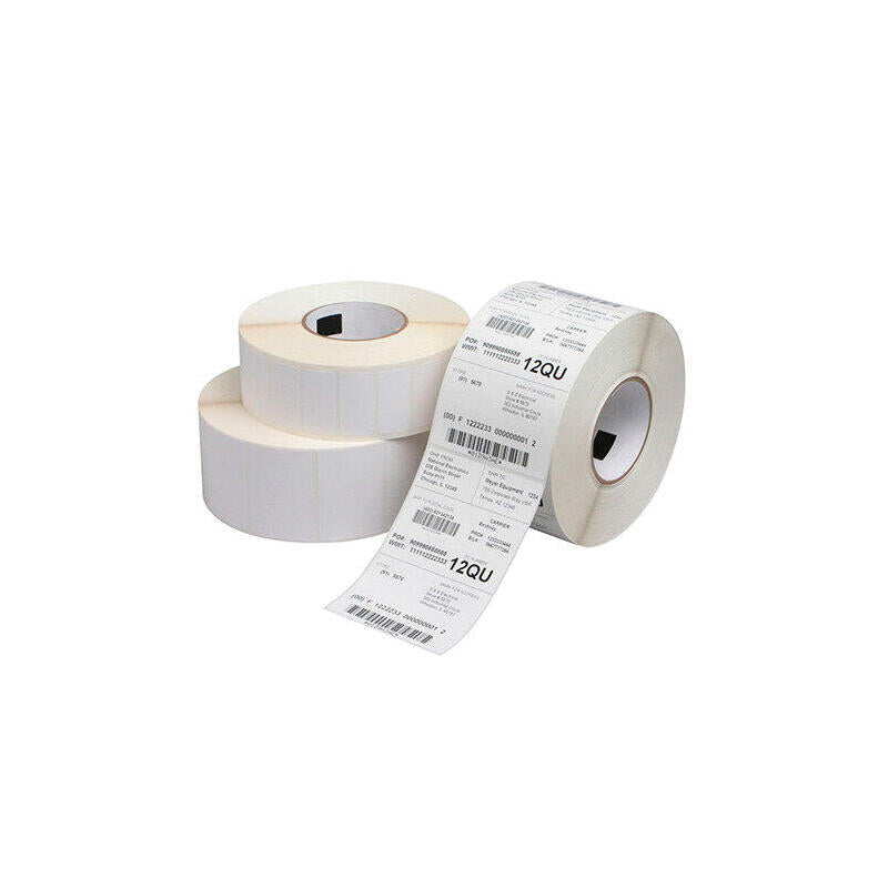 Tpv Caja Etiquetas Termicas Directas 100mmx100mm Diametro 102mm/6 Rollos X Caja/3.000 Etiq. X Caja T100/40