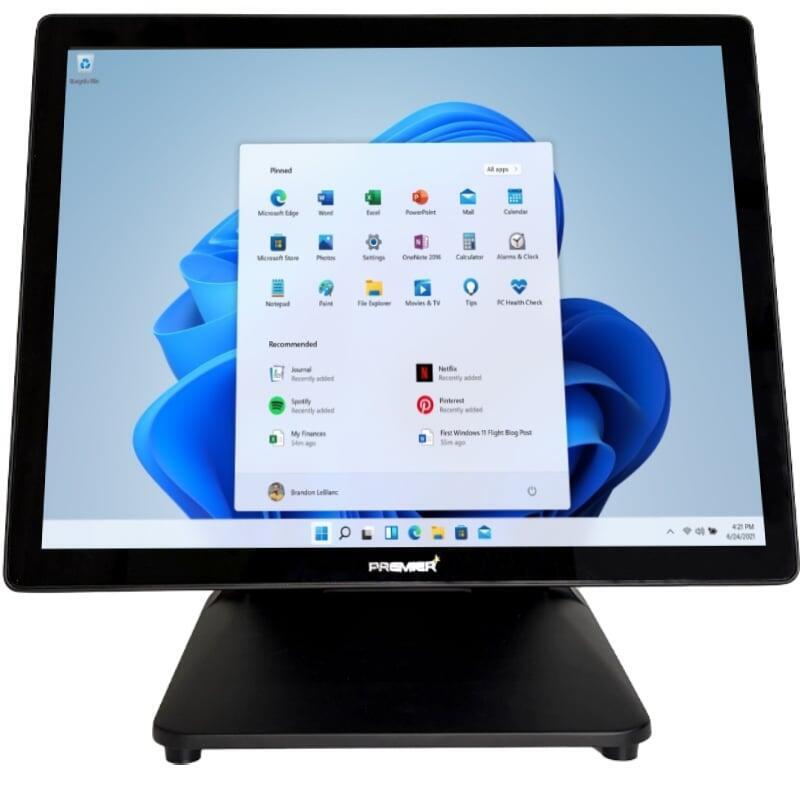 Tpv Premier Sq-200 W Intel J6412 8gb 128gb Ssd 15.6' Táctil Wifi Win11 Iot