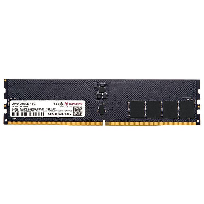 Transcend Jetram Ddr5 6400 32gb U-Dimm 2rx8 2gx8 Cl52