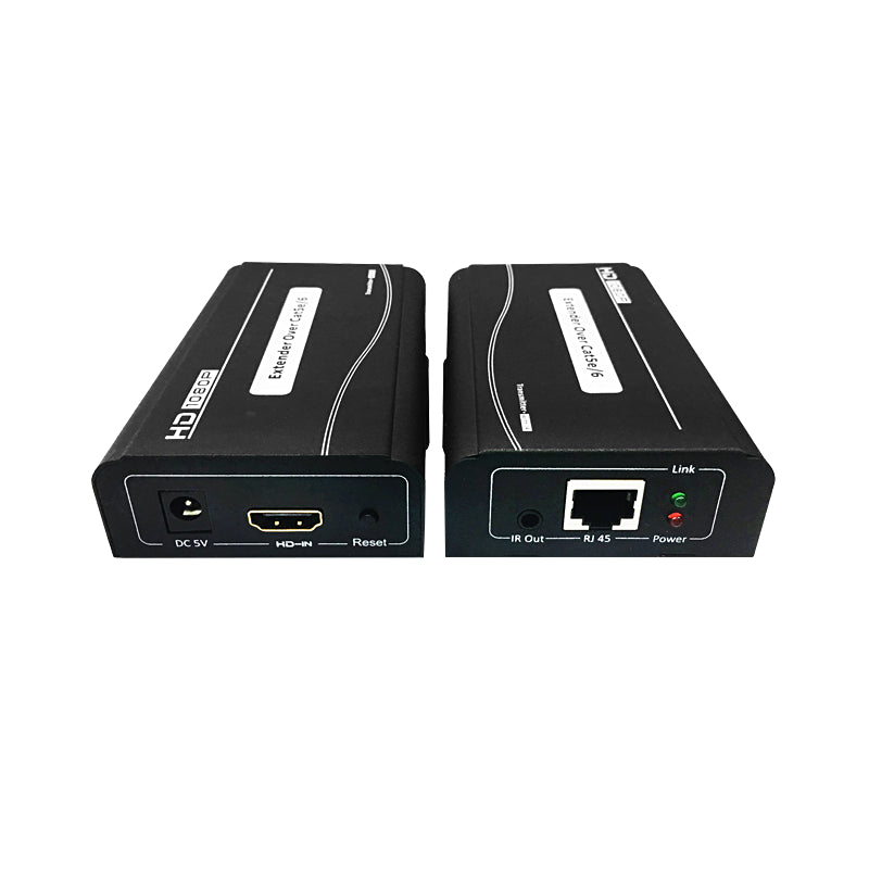 Transmisor - Receptor Señales Hdmi A Través De Un Único Estándar Cat5e/6 150m Folksafe