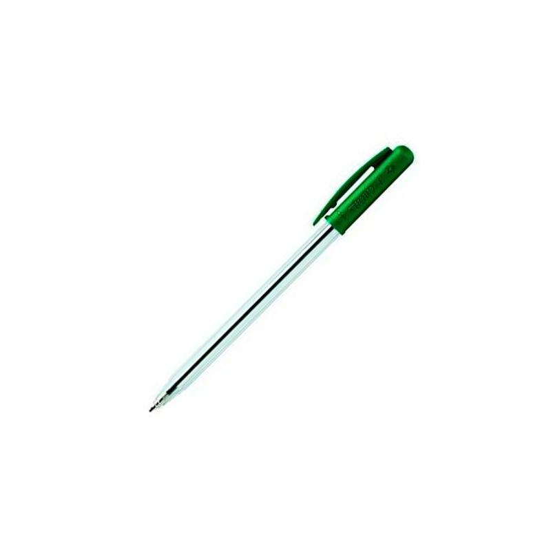 Tratto Bolígrafo I Uno Retráctil Verde -50u-