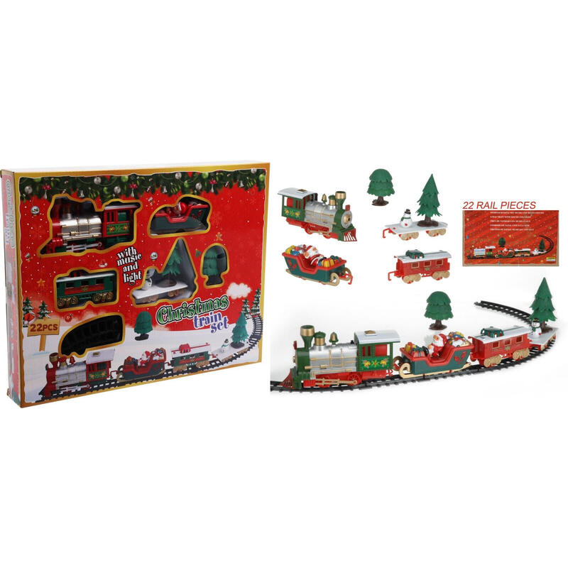 Tren De Navidad, Con Luces Y Sonido.