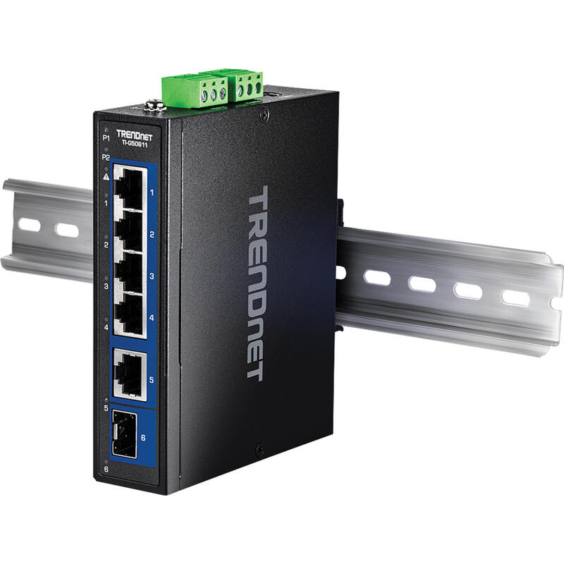 Trendnet Ti-G50611 Switch No Administrado 2.5g Ethernet (100/1000/2500) Negro