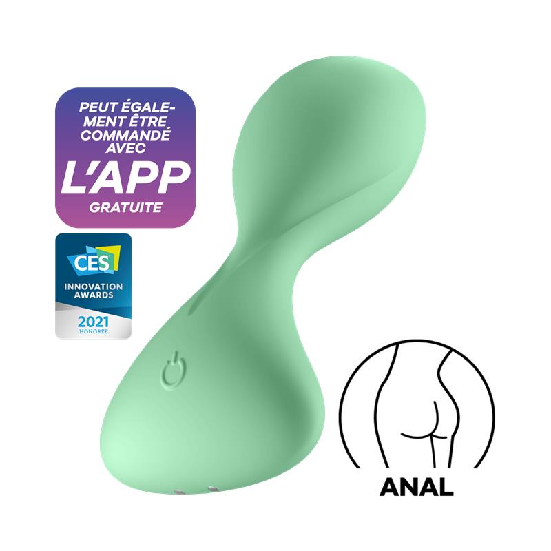 Satisfyer Trendsetter Plug Vibrador - Verde