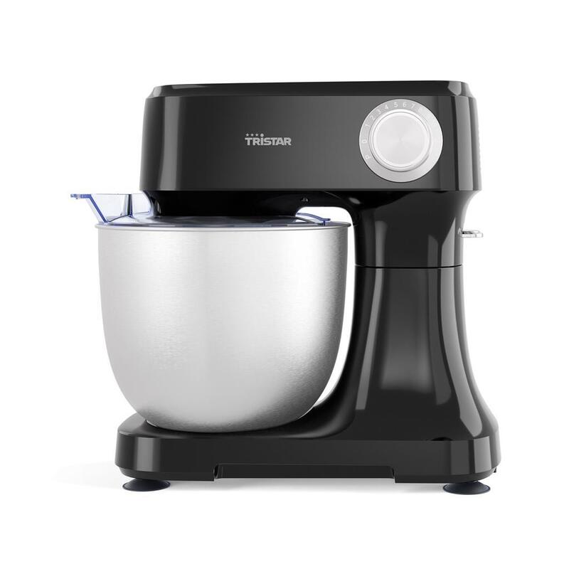 Tristar Mx-4870 Kitchen Machine, 800 W, 4.5 L Stainless Steel Bowl, Black