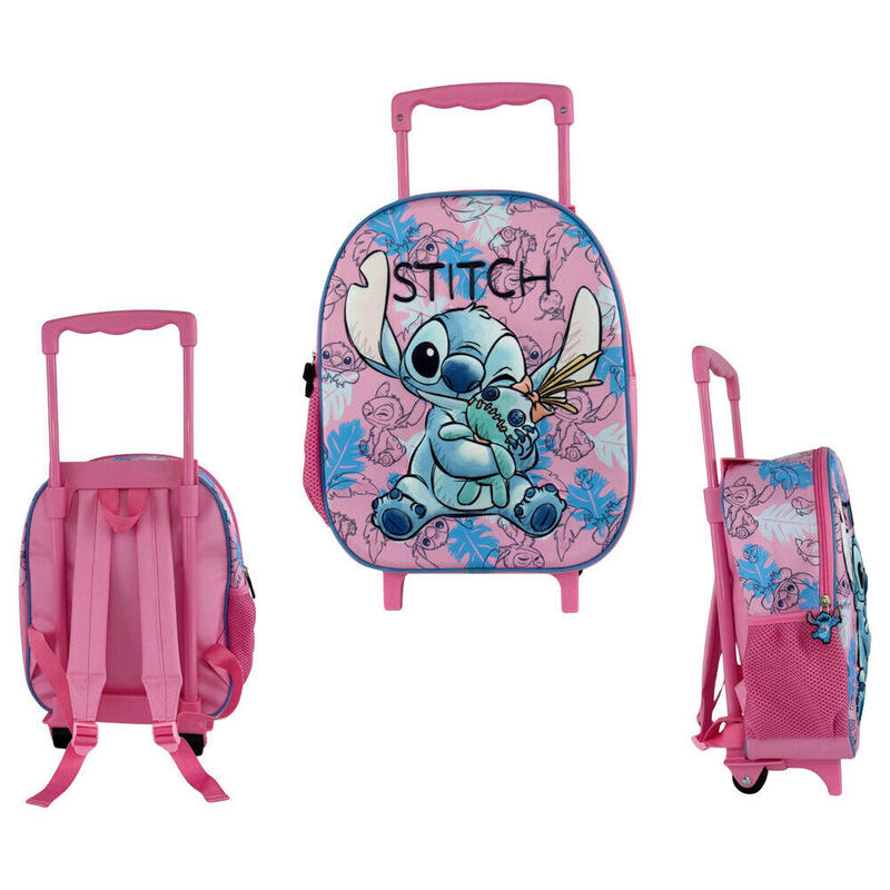 Trolley 3d Doll Stitch Disney 32cm