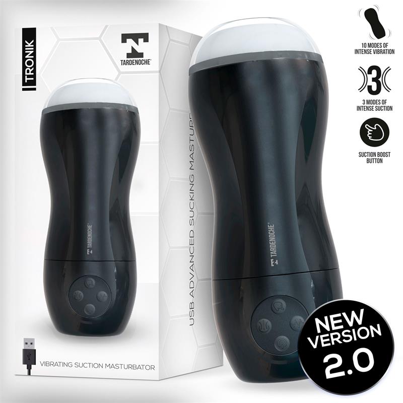 Tronik Masturbador Con Succión Y Vibración Usb