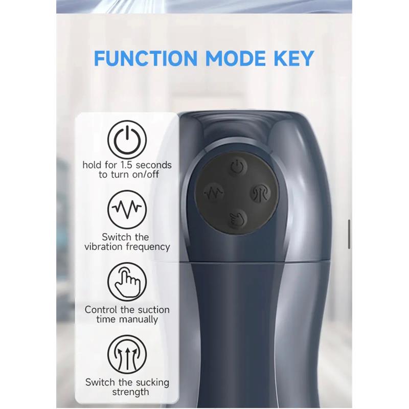 Tronik Masturbador Con Succión Y Vibración Usb