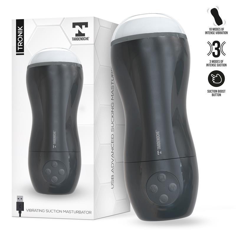 Tronik Masturbador Con Succión Y Vibración Usb