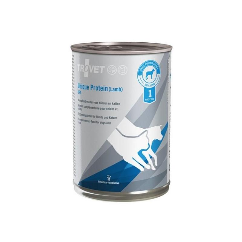 Trovet Unique Protein Upl With Lamb - Comida Húmeda Para Perros Y Gatos - 400 G