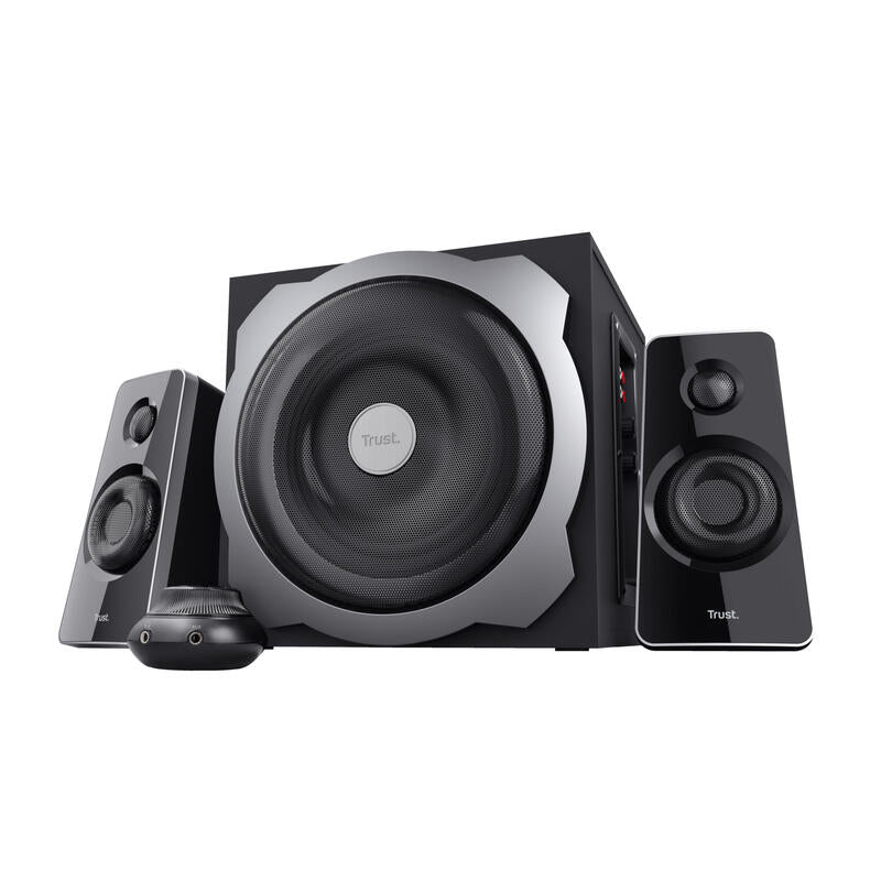 Trust Altavoces Tytan 2.1, 60w Rms, Control Volumen, Jack 3.5mm, Negro
