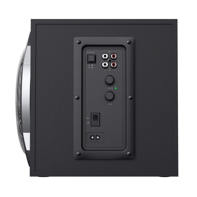 Trust Altavoces Tytan 2.1, 60w Rms, Control Volumen, Jack 3.5mm, Negro