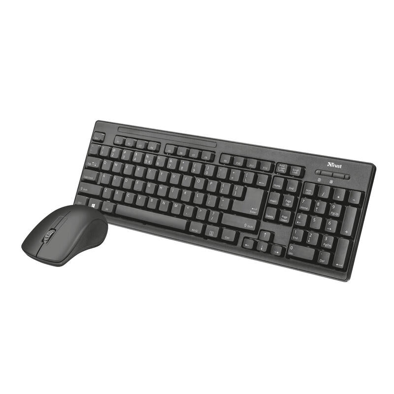 Trust Ziva Teclado Y Raton Inalambrico Negro