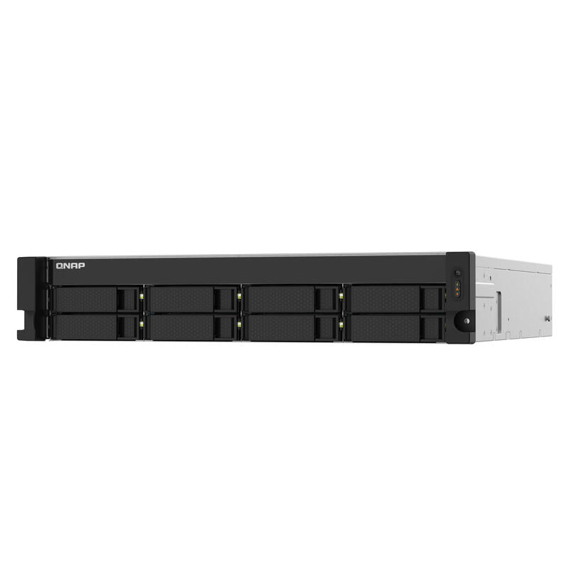 Ts-832pxu-Rp-4g 2u 8bay 1.7ghz Ext Qc 2x10gbe Sfp+ 2x2.5 Gbe Rps