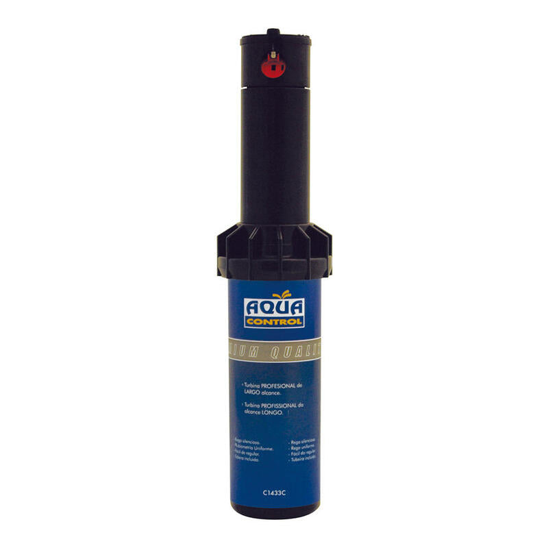 Turbina (Aspersor Emergente) 10,5cm Pro 03. Alcance 7-15m. Aqua Control